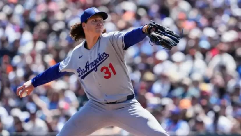 Glasnow Dominates as Dodgers Blank Giants 3-0