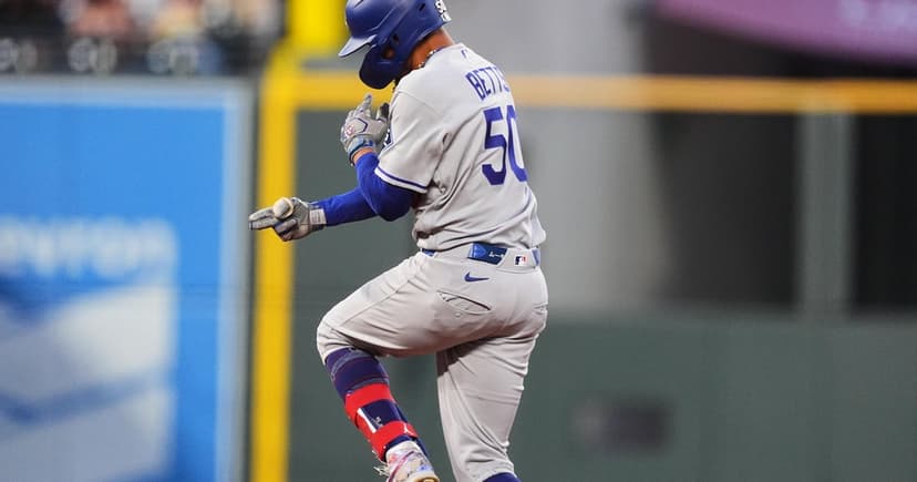 Betts Powers Dodgers to Series Sweep