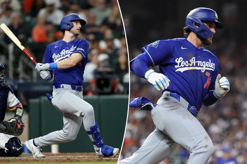Dodgers Snap Slump With Big Bats in Houston