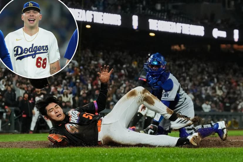 Dodgers Catcher Denies Insulting Injured Giant