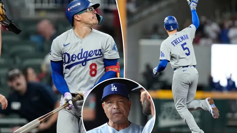 Freeman & Hernandez Power Dodgers in NLDS