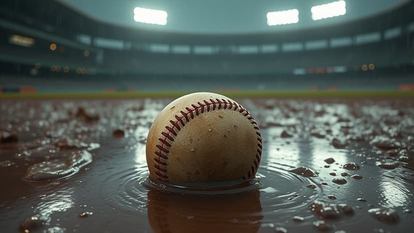 Rain Delays Dodgers vs. Phillies Game