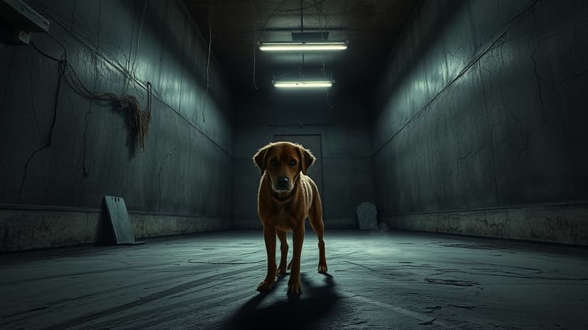Stray Dog Enters Mortuary, Bites Corpse