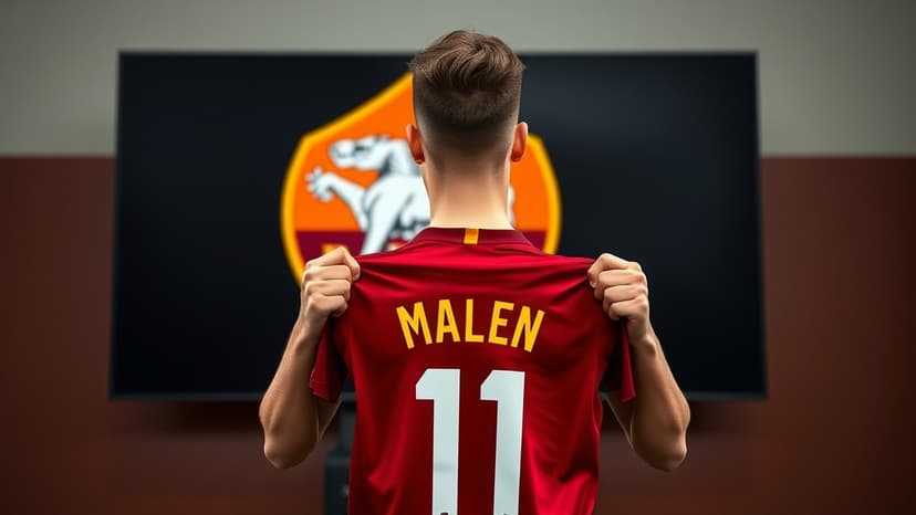 Malen Leaves Villa for Roma in Loan Deal