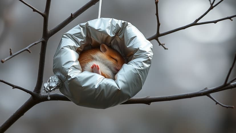 Dormouse Rescued From Balloon Snag