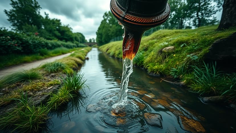 Sewage Flows Into Dorset Stream: Residents Outraged