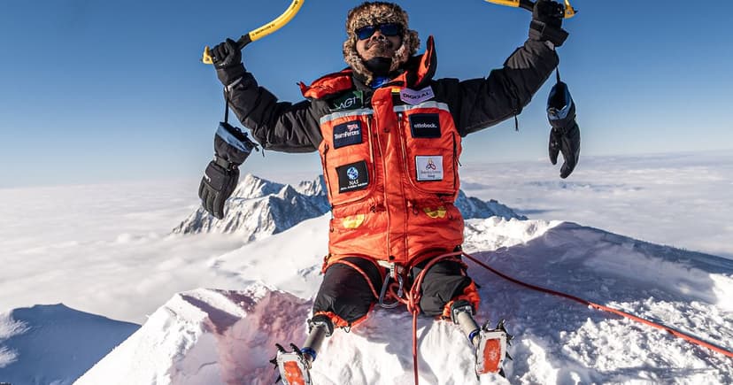 Double Amputee Conquers Everest Against All Odds