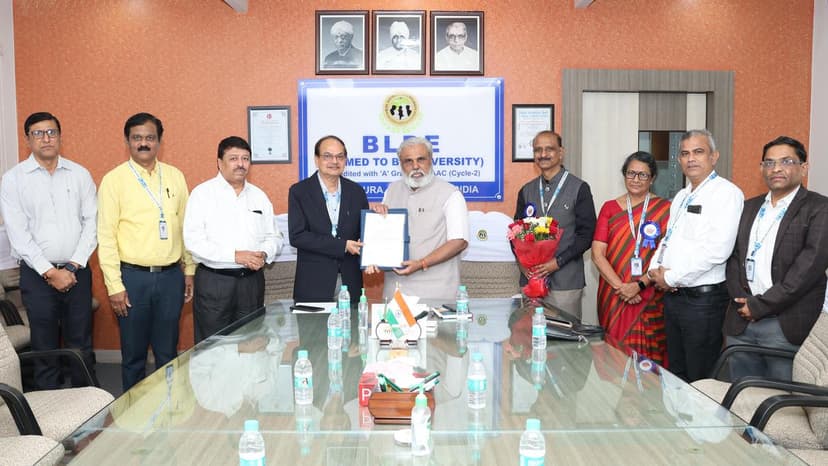 Dermatology Prof Takes BLDE Vice-Chancellor Helm