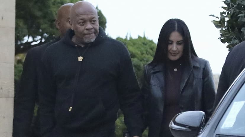 Dr. Dre & Michelle Saniei Holding Hands: Romance Rumors Swirl