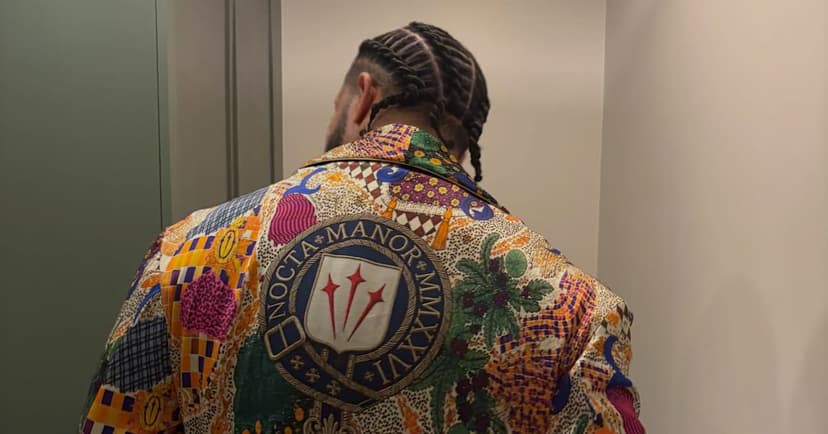Drake's Custom Silk Robe: A Como Masterpiece