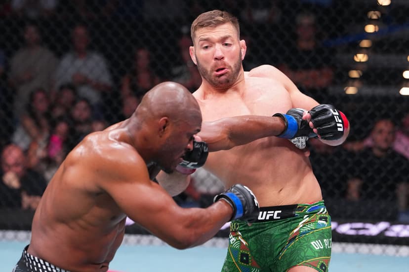 Du Plessis Dominates Usman in UFC Return