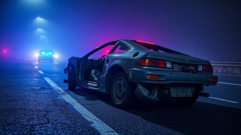 Man admits death crash on A19