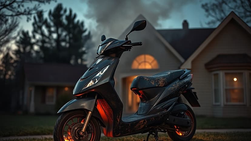 Love, Rage, and a Fatal Escape: Scooter Fire Ends in Death