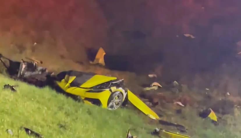 Corvette Split Apart: Driver Killed in I-90 Crash