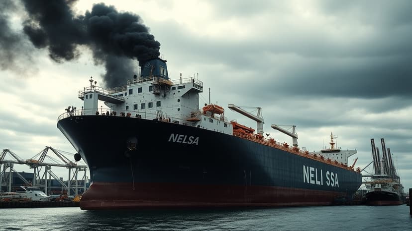 Oil Tanker Hit Again by Drone Attack