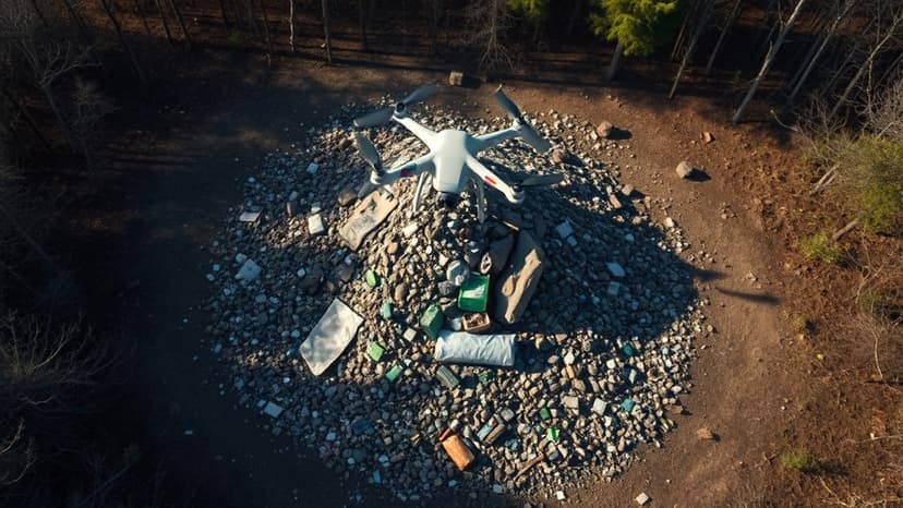 Drones Spot Fly-Tipped Waste in Minutes
