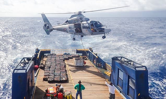 Stranded Crew Rescued After Escorting Drug Ship to Sydney