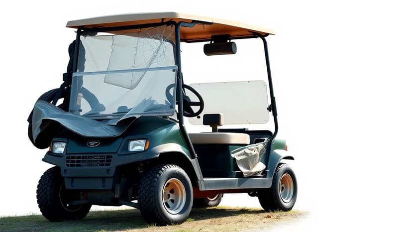 Drunk Driver Kills Father, 2 Kids in Golf Cart Crash