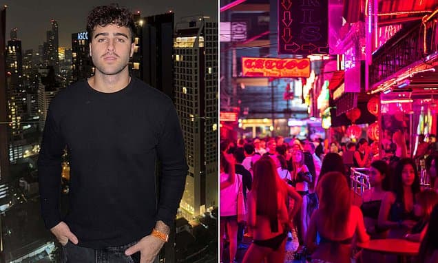 Drunk Tourist's Black Henna Tattoo Nightmare in Bangkok