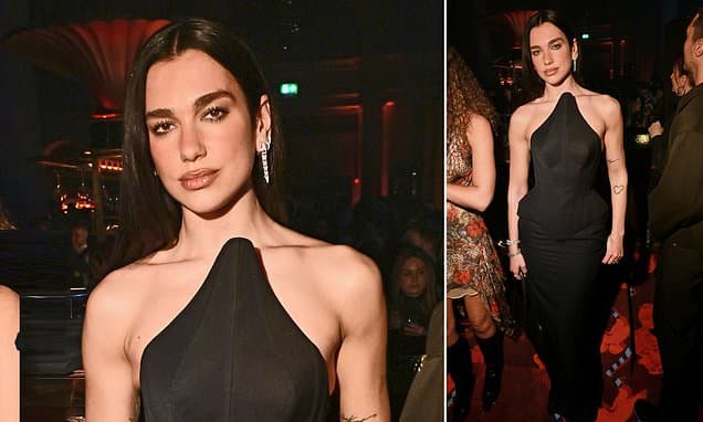 Dua Lipa Shines at BRITs Afterparty