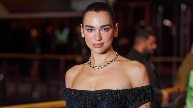 Dua Lipa's Balmain Dress Dazzles in NYC