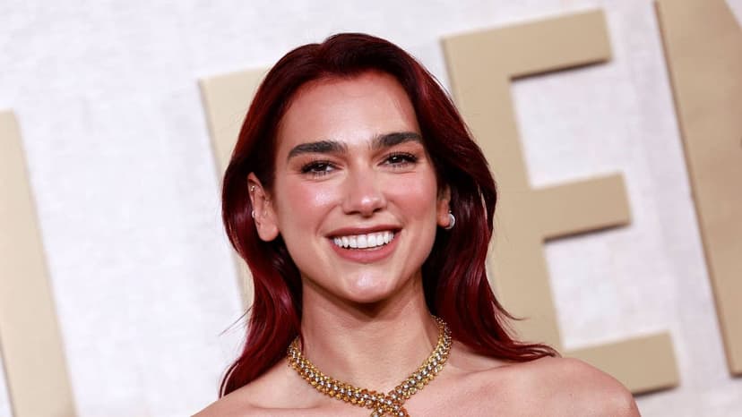 Dua Lipa's daring blue top steals the show in London