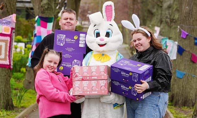 Dublin Family Delivers 3,400 Easter Eggs This Week