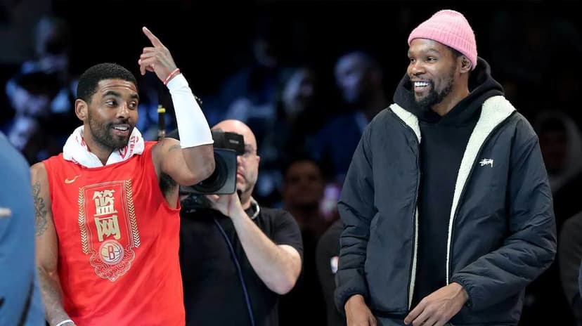 KD & Kyrie: NBA Stars Exchange Love in China