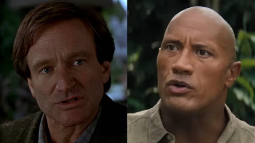 The Rock Honors Robin Williams' Jumanji Legacy