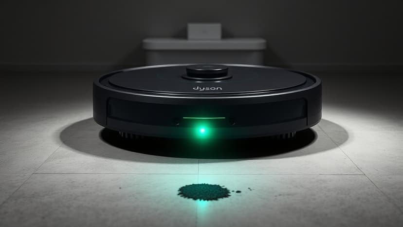 Dyson's New Robot Vac Spots Stains with Lasers
