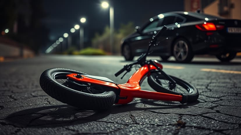 Arrest After Serious E-bike, Car Collision