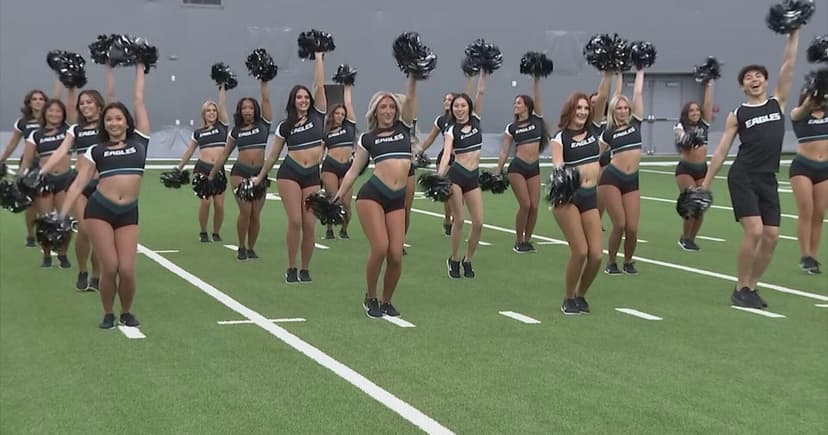 Nurse by Day, Eagles Cheerleader by Night!