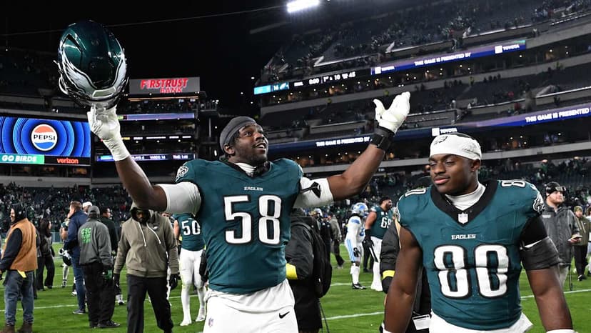 Eagles Star Makes History, Eyes Playoff Showdown