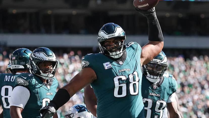 Eagles' Lineman: 'Want-To' Key to Overcoming Injuries