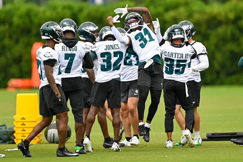 Eagles Build Chemistry: Hurts, Smith, Barkley Connect