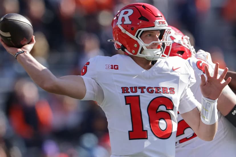 Eagles Scout Rutgers QB Athan Kaliakmanis