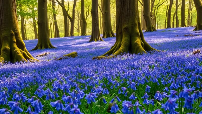 Bluebells Bloom Early: Spring's Arrival Accelerates