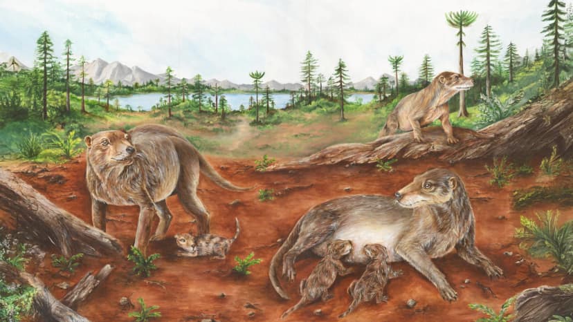 Mammal Ancestor Gave Live Birth 95 Million Years Earlier