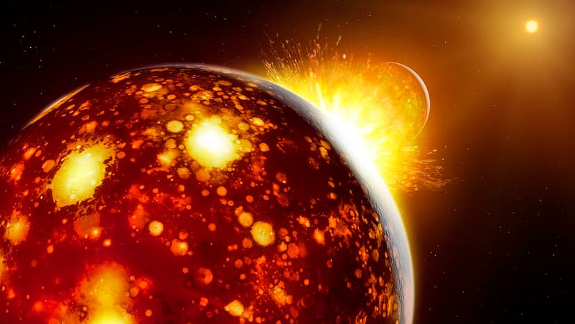 Earth Had Secret Neighbor: New Moon Theory