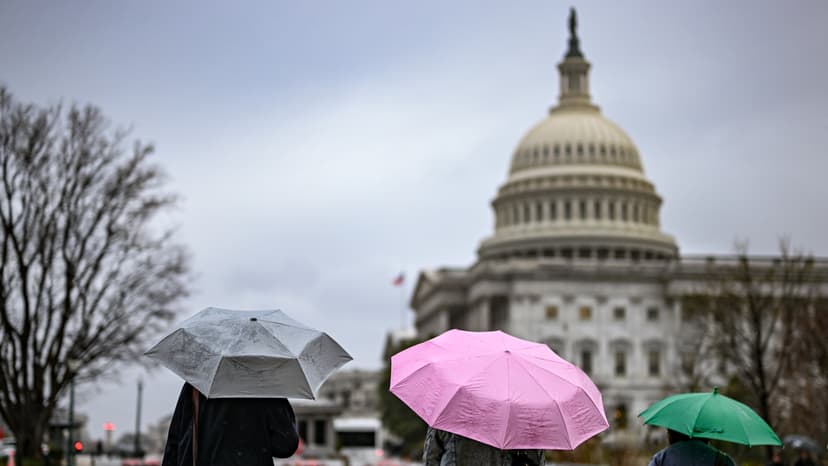 Mid-Atlantic Weather Whash: 50-Degree Plunge and Snow!