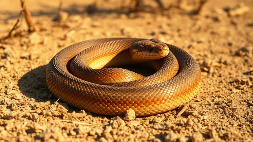 Eastern Brown Snake: Danger Lurks in Defense