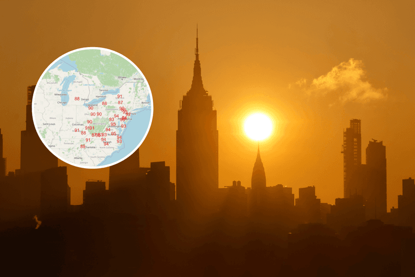 Spring Heat 'Whiplash' Grips Eastern US