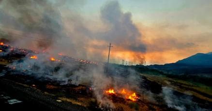 Rare Fire Alert Issued for Eastern Washington