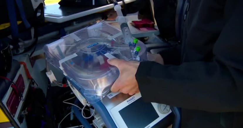 Miracle on the Helicopter: ECMO Saves Cardiac Arrest Patient