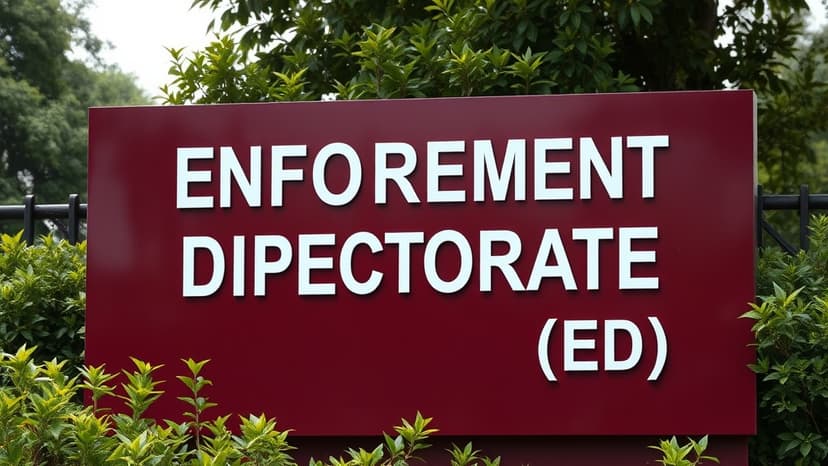 ED Seizes Luxury Flat in Rs 54 Crore Money Laundering Case