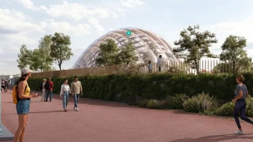Eden Project's Smaller Seashell Domes Unveiled