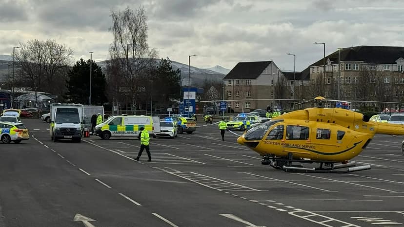 Tesco Car Park Chaos: Man Struck by Car in Edinburgh