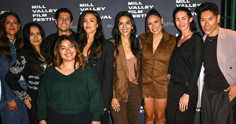 Alba and Ramirez Spark Romance at Valentina Film Premiere