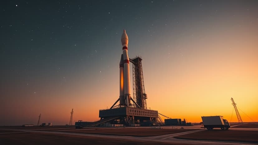 Proton-M Rocket Set for Electro-L Satellite Mission