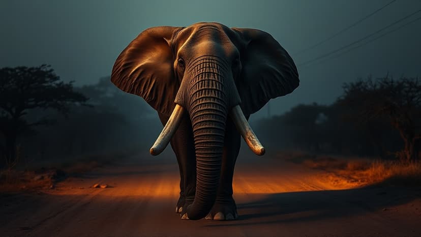 Woman Killed, Sons Injured by Rampaging Elephant in UP